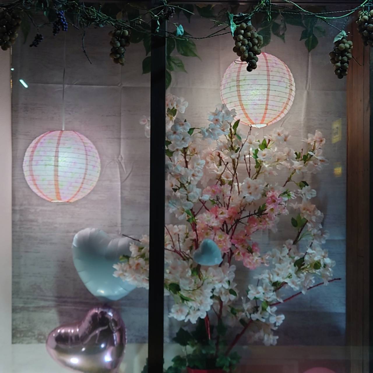 桜ディスプレイ