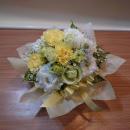 ペットちゃんへのお供えアレンジメント「無垢」