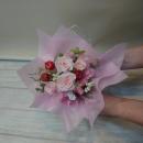 プリザーブドフラワー★ハート型ジュエリーBOXアレンジ(ピンク)