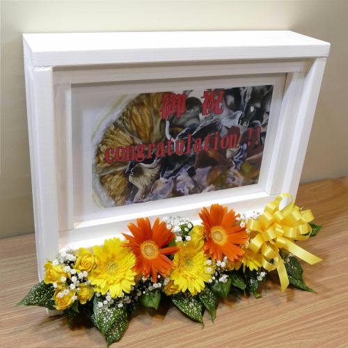 三鷹・吉祥寺のお花屋 花ぽかぽか / ハンドメイドフラワーフレーム