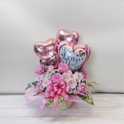 ハートバルーン「クアドラプル ハート/Quadruple Heart」 I LOVE YOU