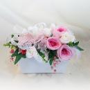 結婚祝い・結婚記念日のプレゼントにオススメ!!プリザーブドフラワー「プリンセスピンク」