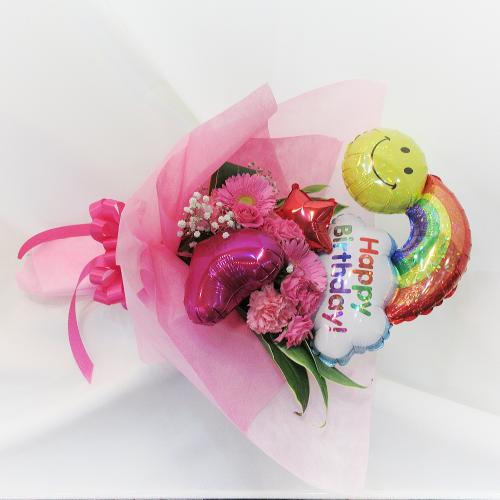 ★パッピーレインボー★ピンクブーケ